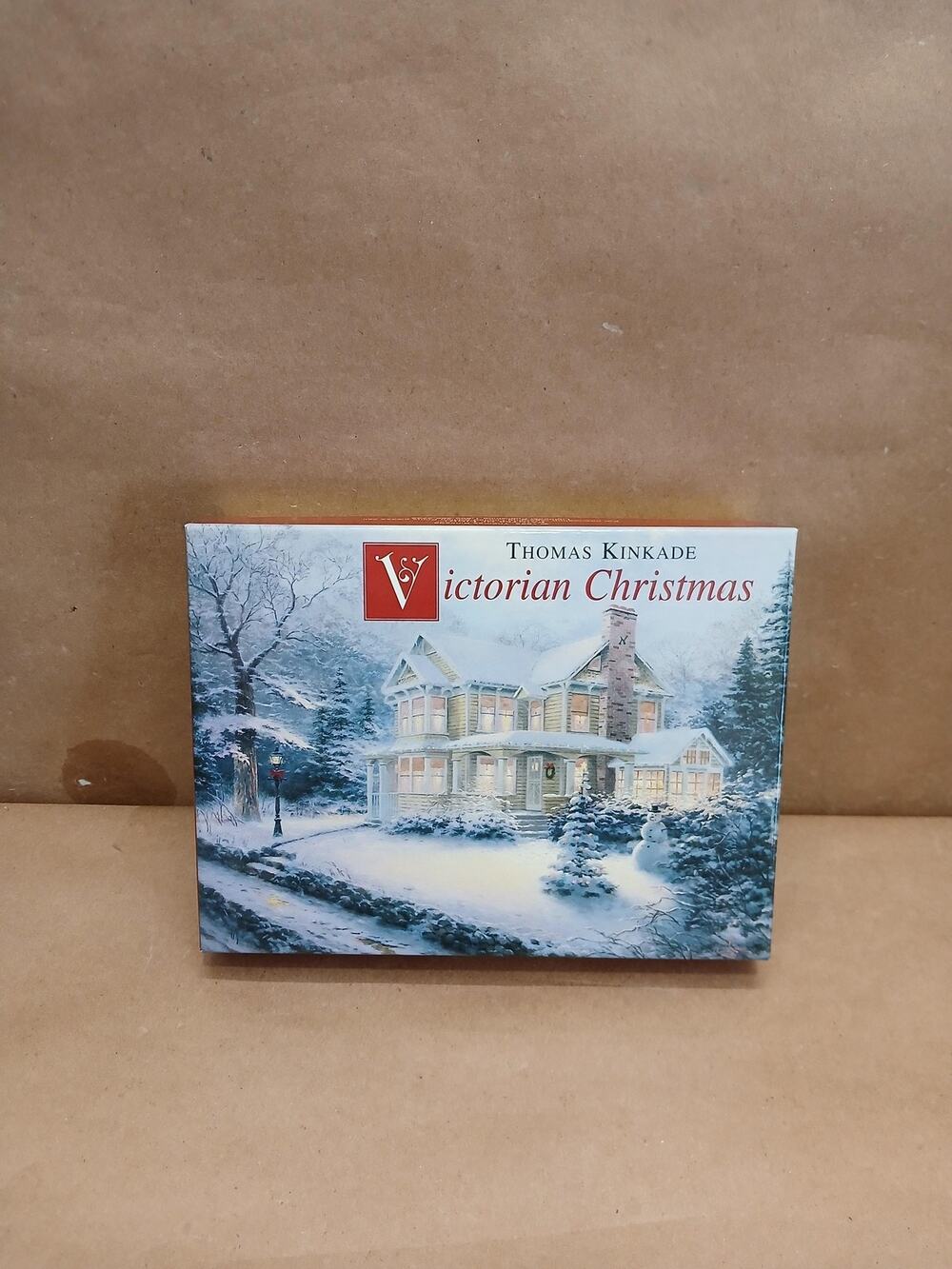 Vintage Thomas Kinkade Victorian Christmas Boxed Cards 20 Count Art House #380
